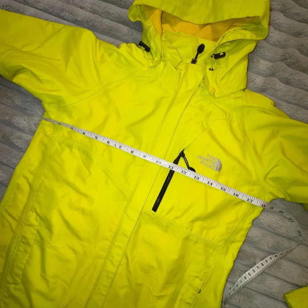 The North Face Jacket Mens XS Gore-Tex Performance Shell Neon Yellow‎ Rain Coat